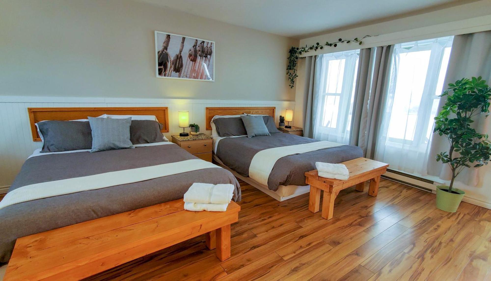 موتيل Sainte-Anne-de-Beaupré Lofts Fleuve Et Montagnes المظهر الخارجي الصورة